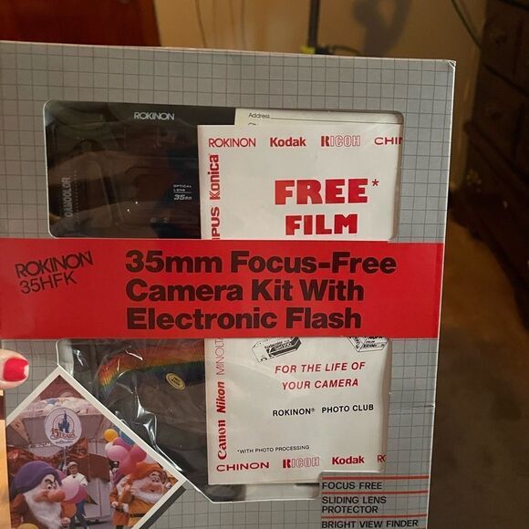 COPY - New Rokinon 35 HFK mm Focus-Free Camera Kit - Picture 1 of 4